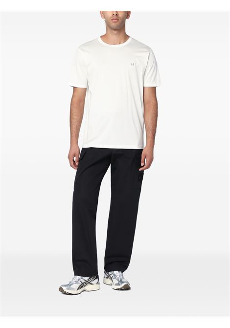 t-shirt mercerized light jersey uomo bianca C.P. COMPANY | 19CMTS132A-006374G103